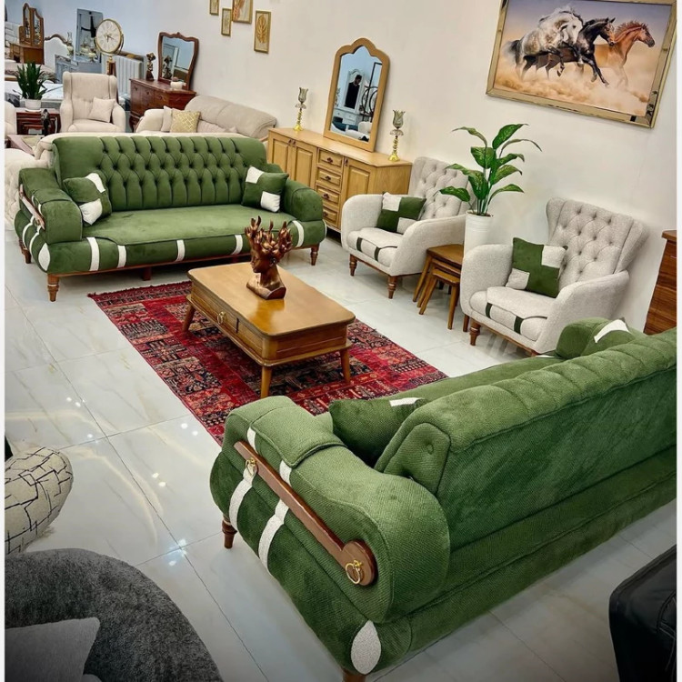 مبل ایفل 8 نفره تخت خواب شو (پسکرایه)