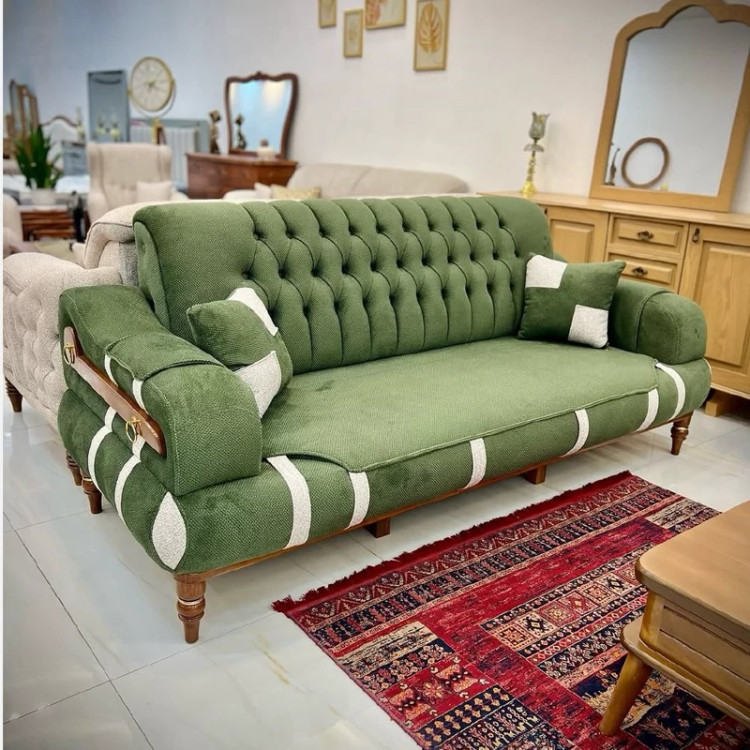 کاناپه چستر 3 نفره تخت خواب شو مدل ایفل ( پسکرایه )