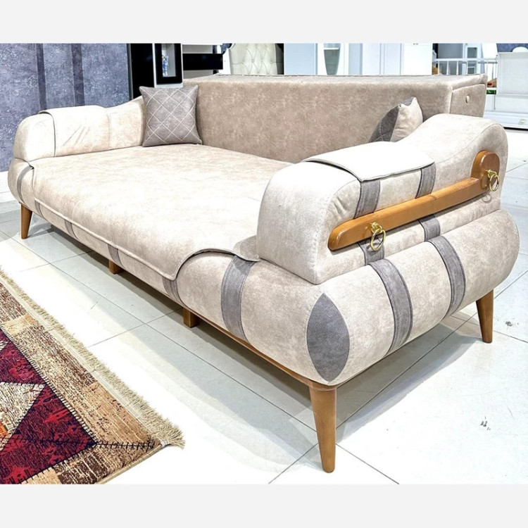 کاناپه چستر 3 نفره تخت خواب شو مدل ایفل ( پسکرایه )