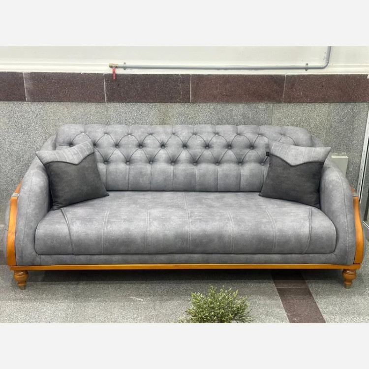کاناپه چستر 3 نفره تخت خواب شو مدل لیندو (پسکرایه)