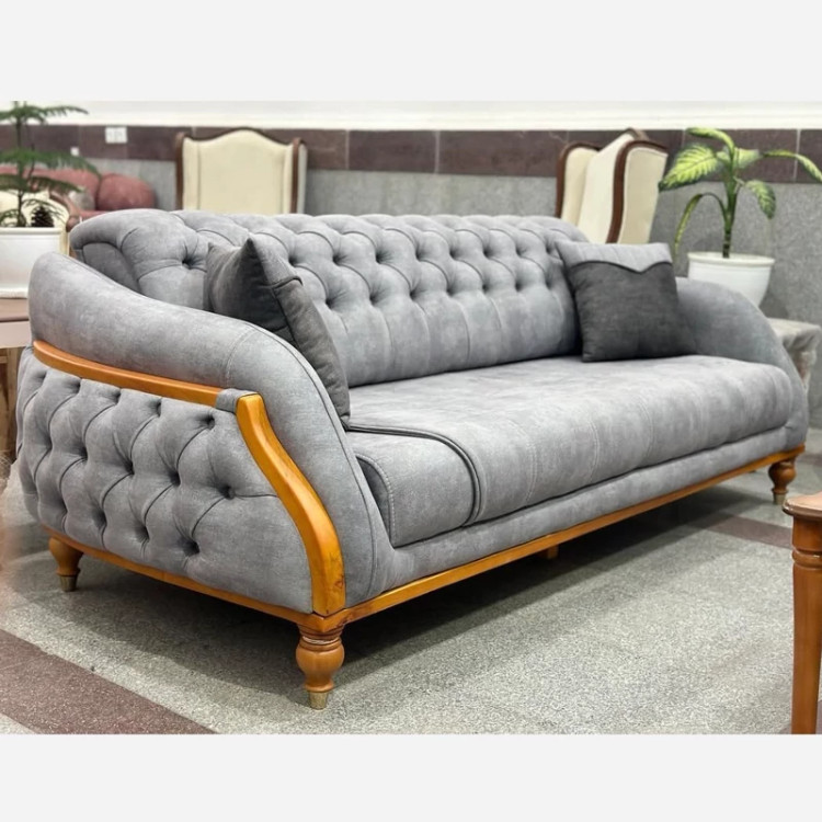 کاناپه چستر 3 نفره تخت خواب شو مدل لیندو (پسکرایه)