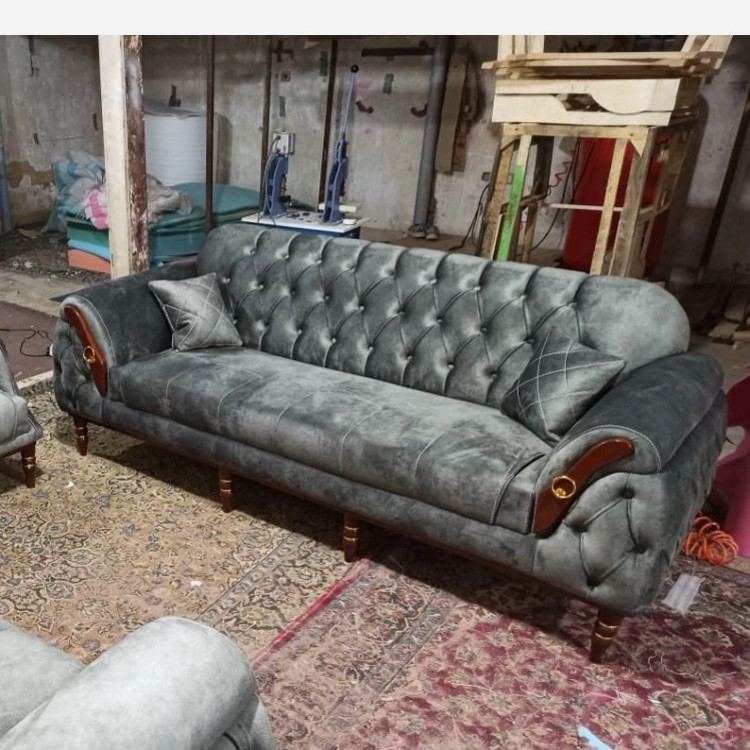 کاناپه چستر 3 نفره مدل پاریس (پسکرایه )