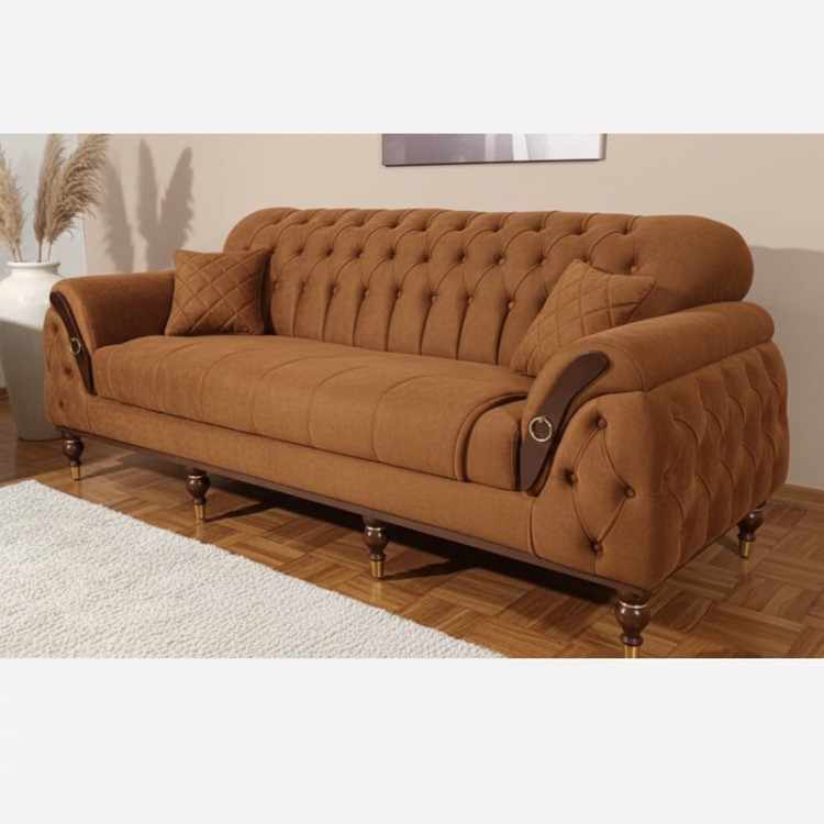 کاناپه چستر 3 نفره مدل پاریس (پسکرایه )