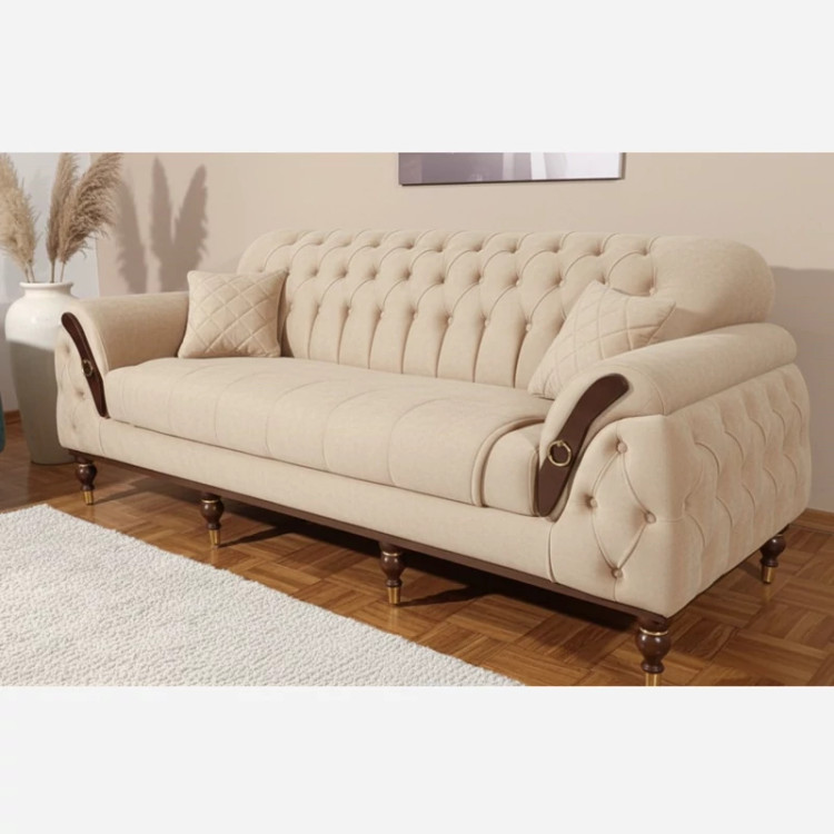 کاناپه چستر 3 نفره مدل پاریس (پسکرایه )