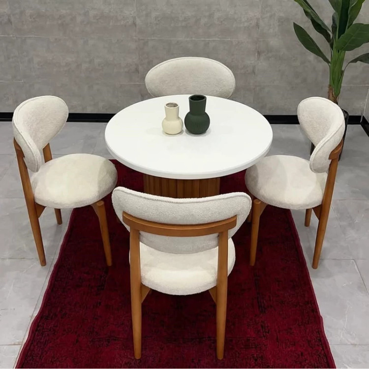 میز ناهارخوری 4نفره مینیمال ( پسکرایه)