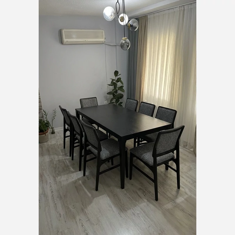 ناهارخوری 8 نفره مینیمال کلاسیک ( پسکرایه)