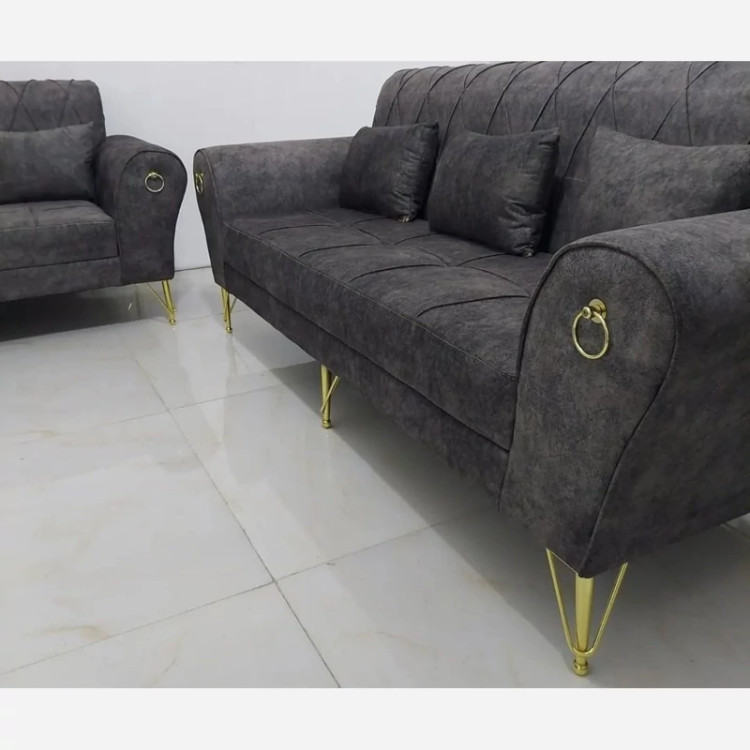 مبل اسکارلت 7 نفره پایه فلزی (پس کرایه)