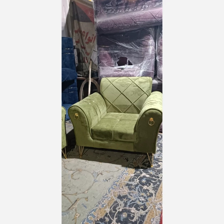 مبل اسکارلت 7 نفره پایه فلزی (پس کرایه)