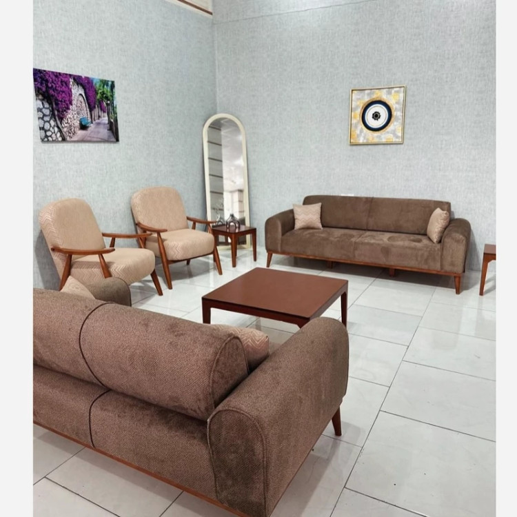 مبل مینیمال 8 نفره تخت شو (پس کرایه)